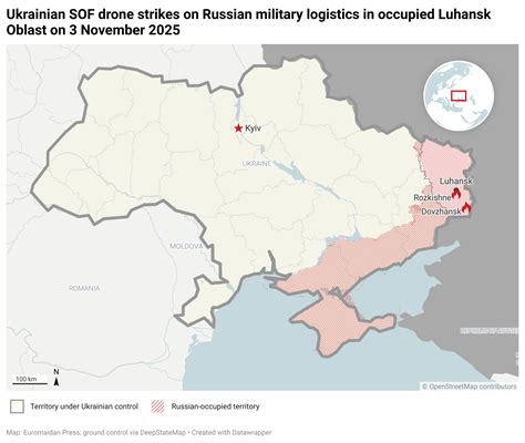 Russia Targets Ukraine’s Military Logistics Network in Escalating Strikes